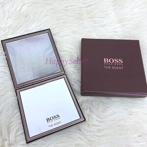 Hugo Boss Mirror Purse Accessory Bronze Pocket Mirror Designer Gift Box New